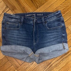 American Eagle Outfitters Women's Blue Denim Shorts